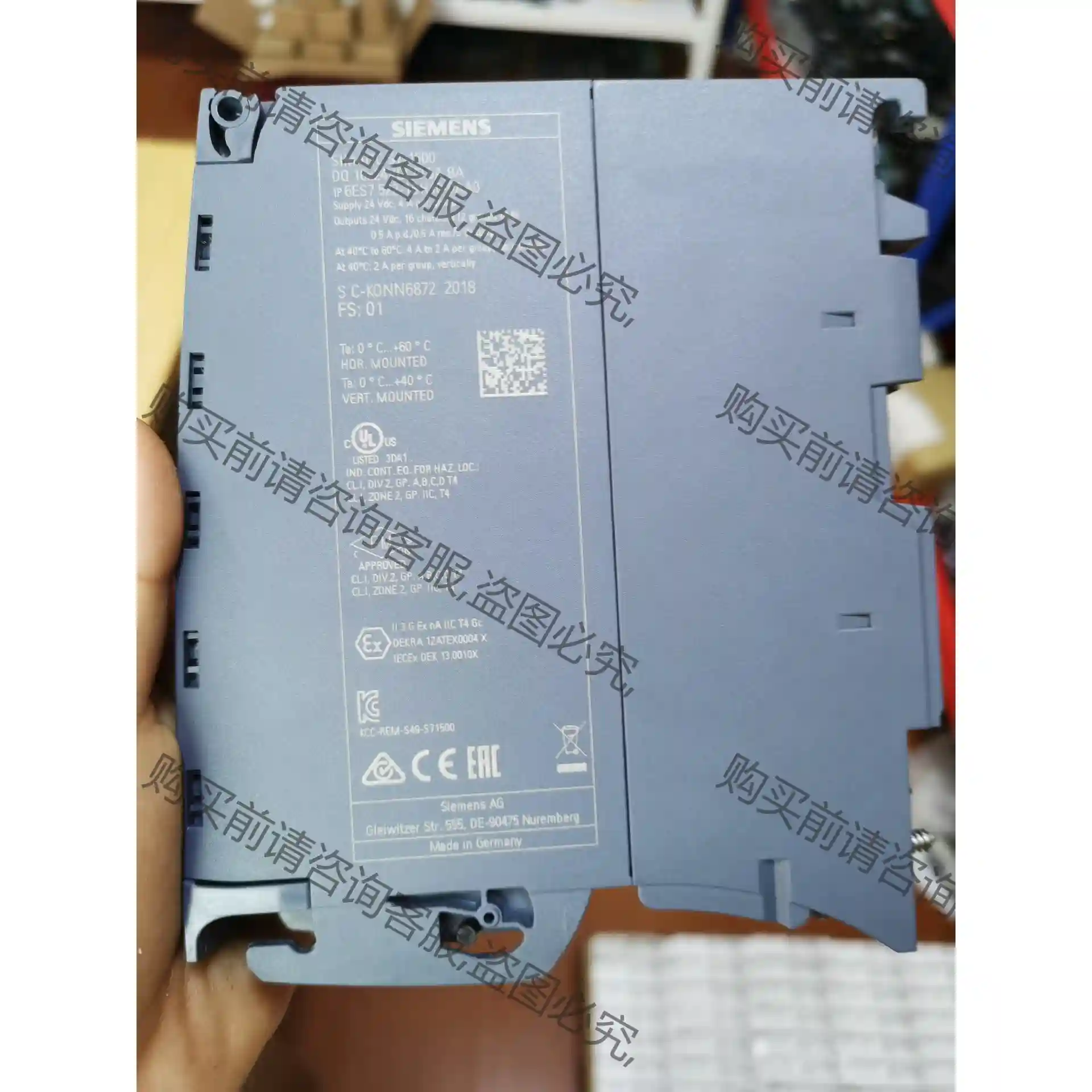 西门ziPLC 522-1BH10-0AB0 实图拍摄 功能全 先议价 包上机好用