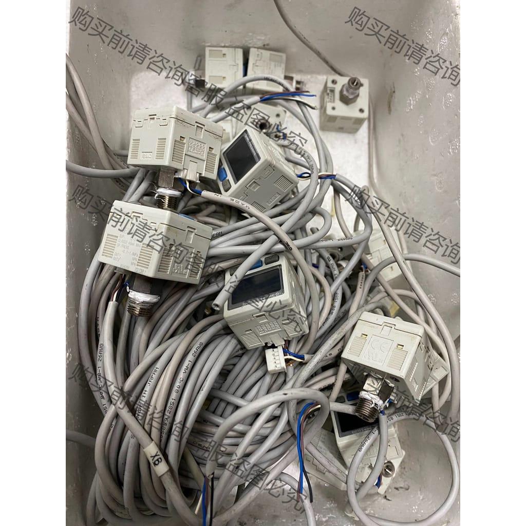 功能正常议价 SM数显压力表ISE30A-01-A，拆机50个，有10个