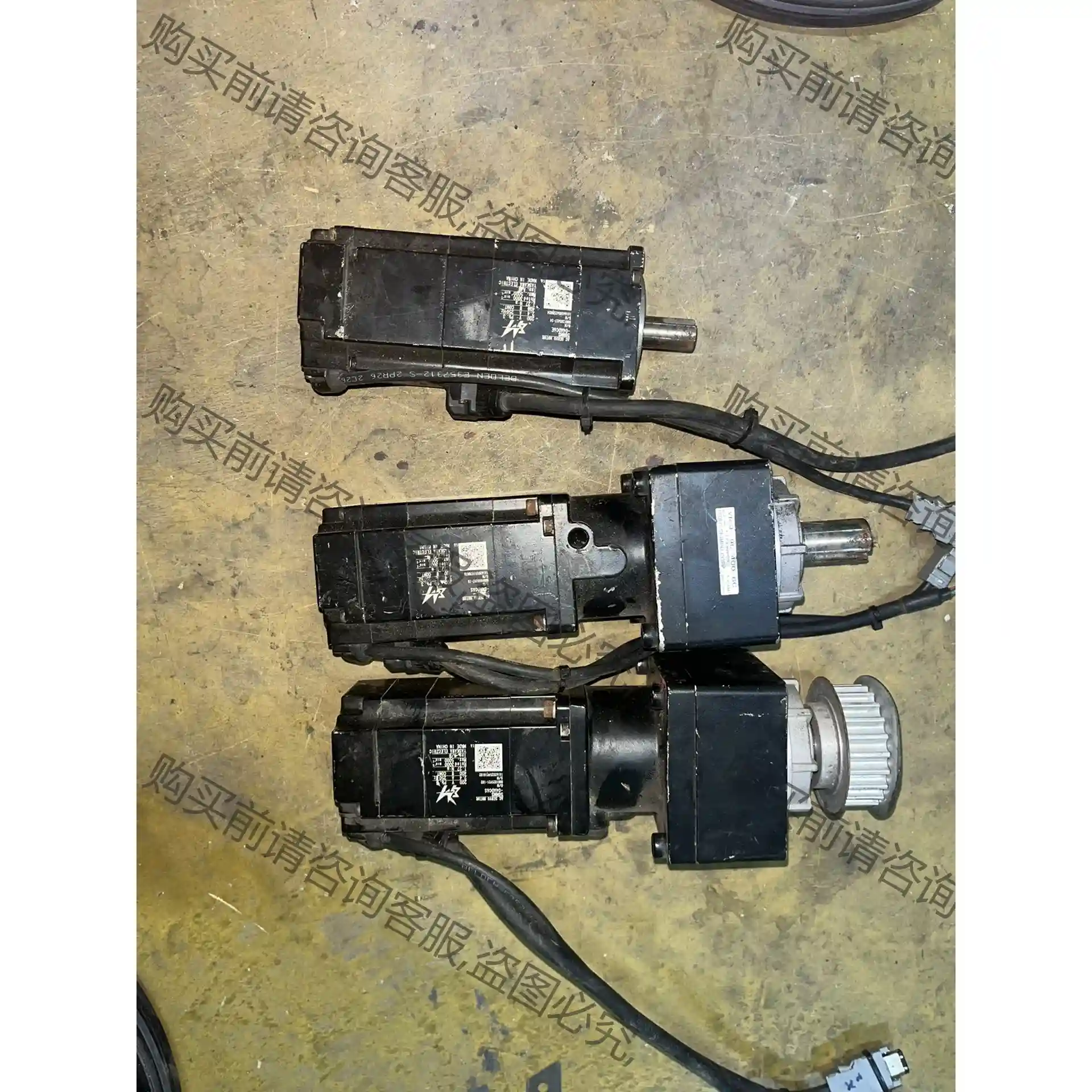 安川7代伺服电机400w（SGMMS-04ADC6S）二手拆 先议价 包上机好用