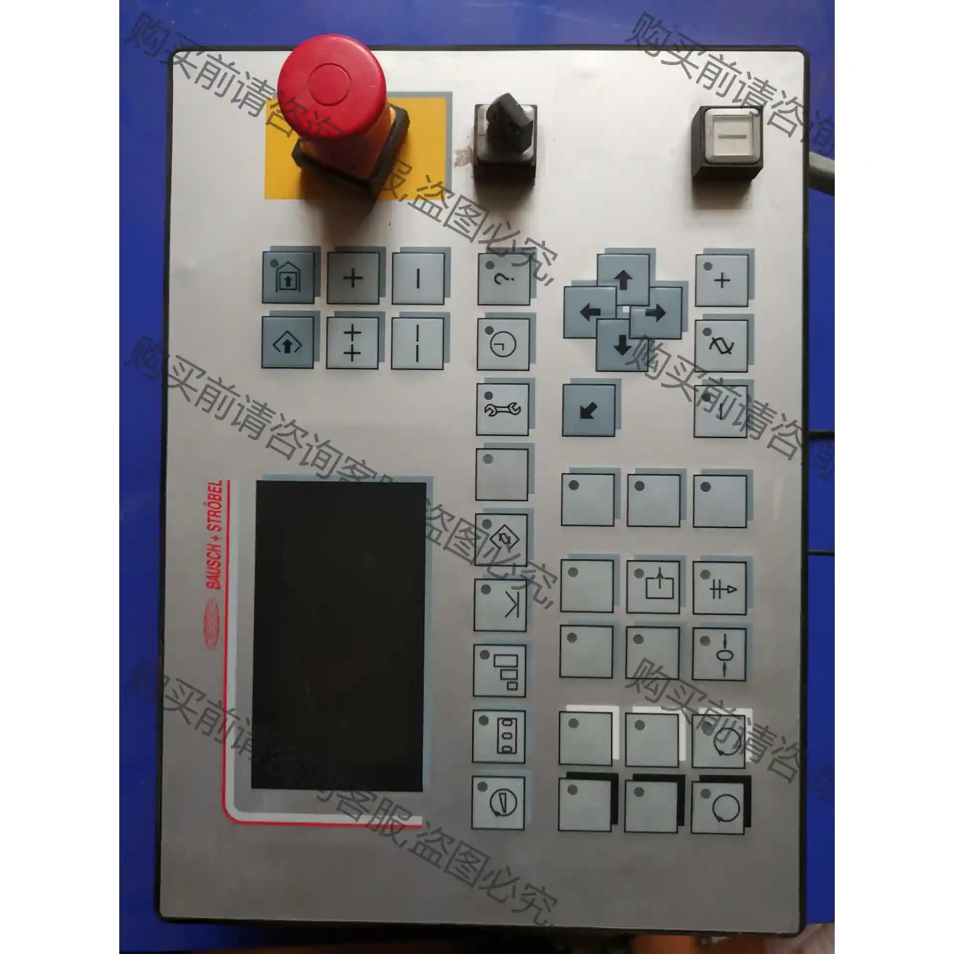 德国BAUSCH+STROBEL工控屏清洗机控制器D7079先议价包上机好用