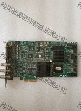 功能正常议价 AJA B37379图像工业视频采集卡 广播ji非编卡 高清
