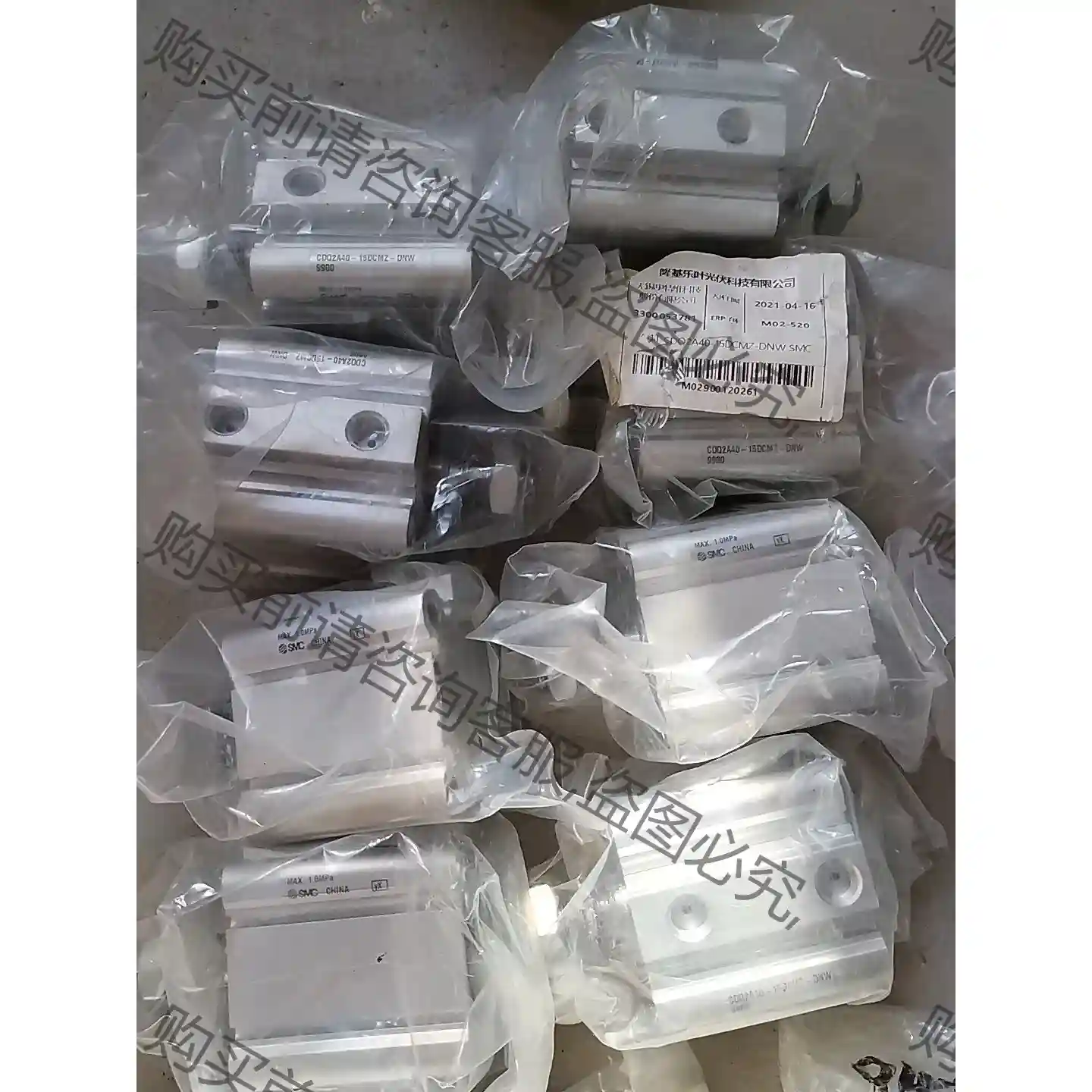 SMSM气缸CDQ2A40-15DCMZ-DNW，库存还 先议价 包上机好用