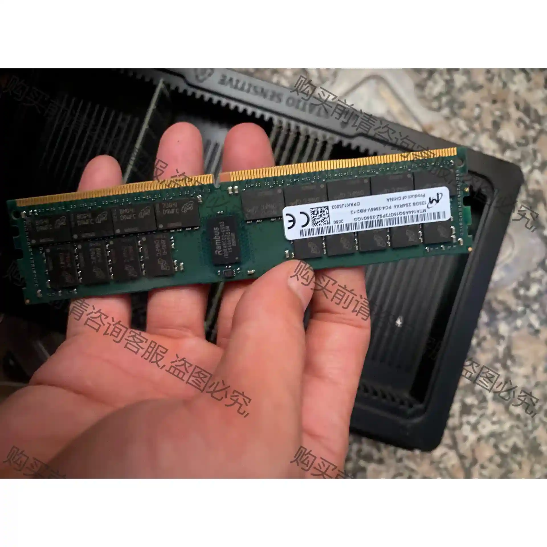 镁光128g 2s2rx4 服务器内存2666v 成色 先议价 包上机好用
