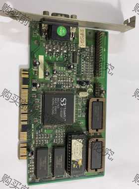 功能正常议价 S3 TRIO64UV+ 86C767 PCI 显卡