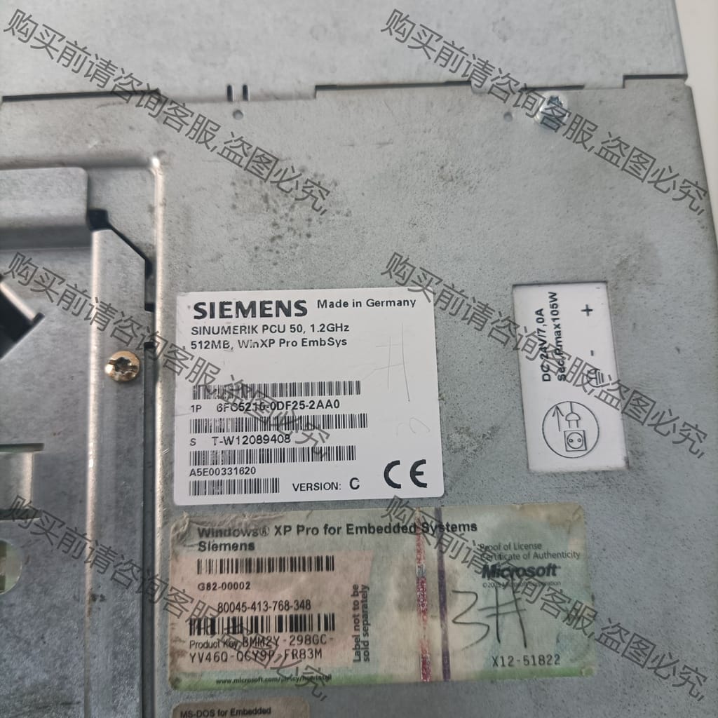 功能正常议价 6FC5210-0DF25-2AA0 PCU50 系统西门zi