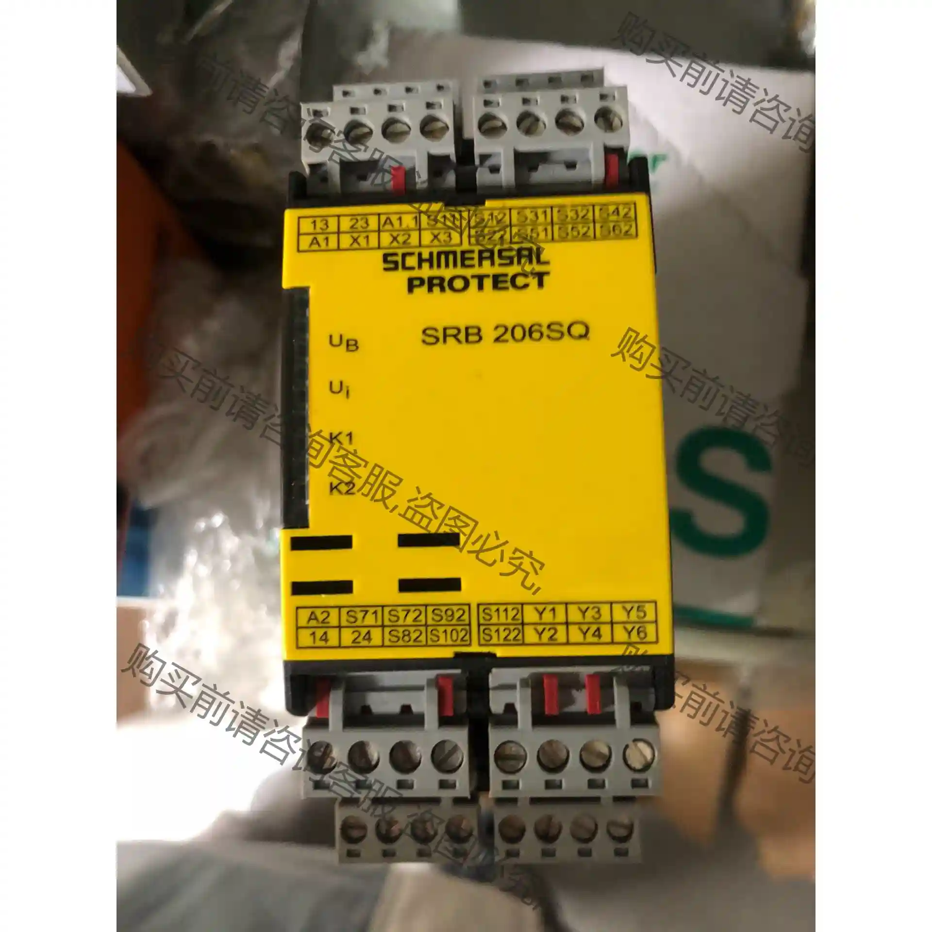 SCHMERSAL施迈赛安全继电器SRB 206SQ-24 先议价 包上机好用