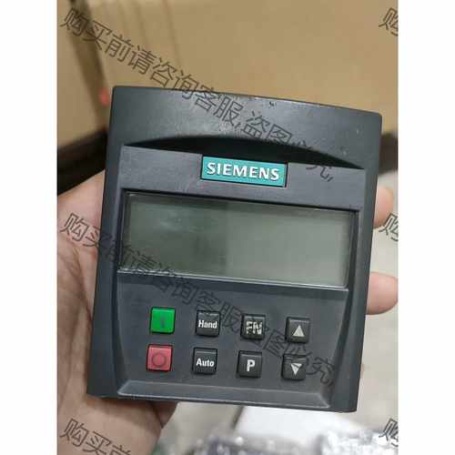 功能正常议价 拆机西门zi变频器MM430 操作面板，6SE6400-0BE
