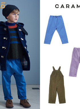 现货 英国 caramel 2021aw 新款童装  长裤 背带裤