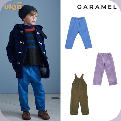 现货 英国 caramel 2021aw 新款童装  长裤 背带裤
