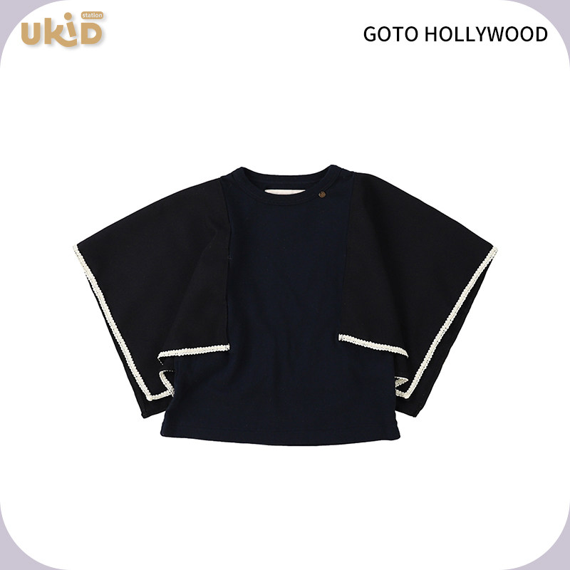 现货 GOTO HOLLYWOOD 2026AW 秋冬新款儿童装披肩T恤