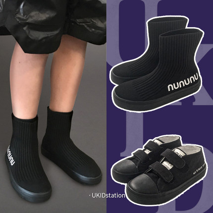 国内现货 nununu 新品 魔术贴布鞋 袜靴