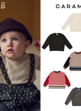 现货 caramel 新款 针织套头衫