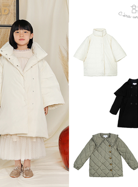 现货 C'era Una Volta 秋冬童装新款 棉服大衣