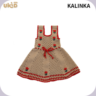 连衣裙 现货 秋冬新款 2023AW 拼色 kalinka