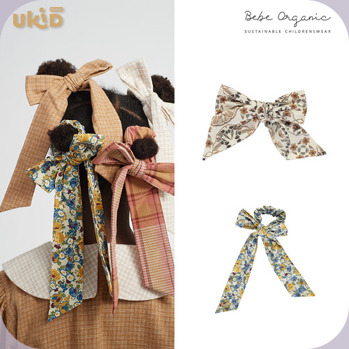 现货 BEBE ORGANIC 2023AW 童装秋冬新款 发夹
