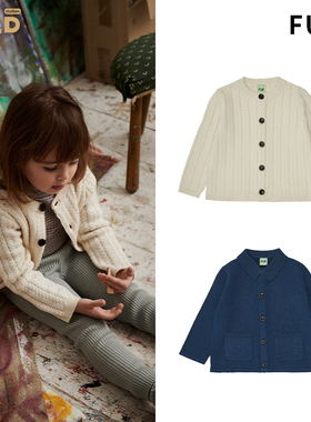 现货 FUB  秋冬新款童装 针织开衫