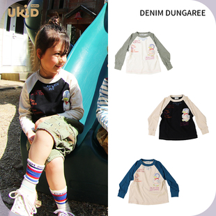 2026SS DUNGAREE DENIM T恤 儿童装 长袖 春夏新款 现货