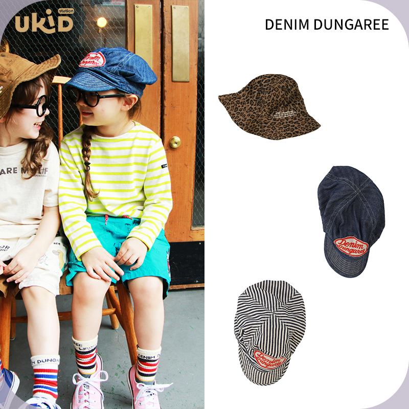 现货 DENIM DUNGAREE 2025ss 春夏新款儿童装帽子渔夫帽鸭舌帽