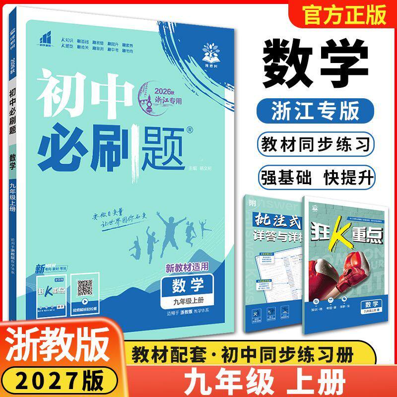 初中必刷题九年级全一册数学