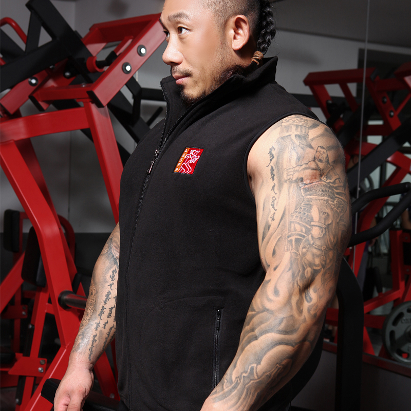 清仓私人教练马甲亚体私教服健身教练服亚体私人教练工作服秋冬款