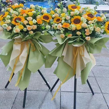 厦门市店开业张花篮鲜花同城速递商务乔迁庆典8思明海沧集美同安