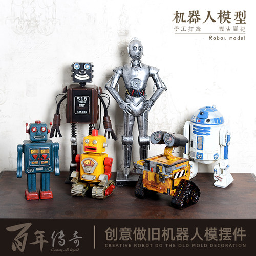 摆件机器人总动员瓦力星球大战