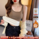 保暖背心女内穿秋冬加绒加厚吊带内搭带胸垫打底上衣新款 2025爆款