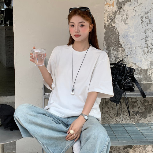 【韩系宽松大码短袖T恤】