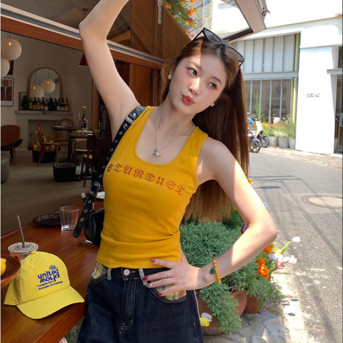 【性感纯欲风】高级感烫钻小吊带