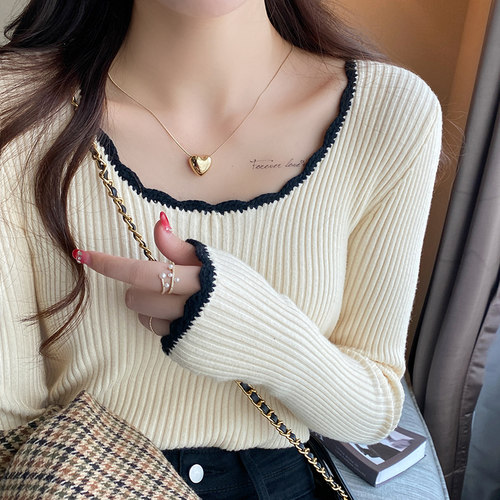 【赠运费险】长袖针织衫通勤女