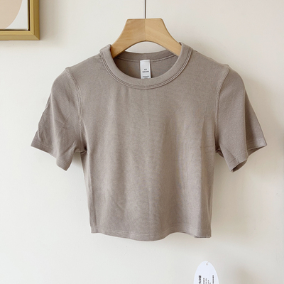 HoldTight运动短袖瑜伽服T恤