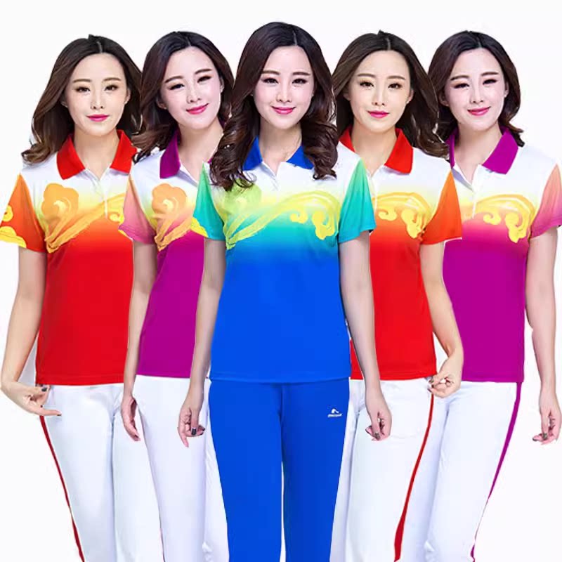 速干短袖运动服晋冠男女透气