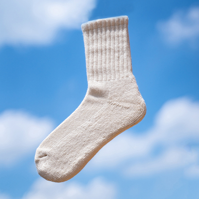 美式阿美咔叽加厚毛巾底袜子