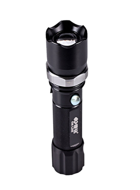 康铭KM-L209A铝合金强光防水远射LED手电筒/充电可调焦迷你手电筒