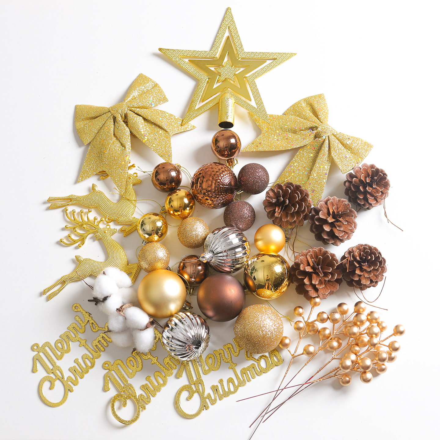 圣诞装饰品圣诞树diy挂件礼包