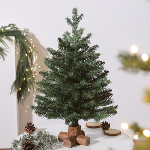 高端60CM桌面迷你圣诞树摆件套餐