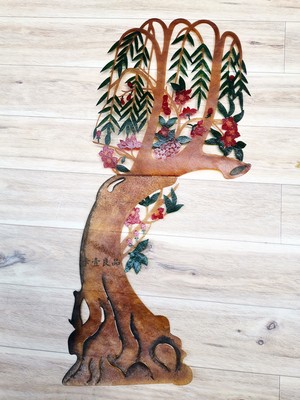 50CM皮影戏整张雕刻装饰