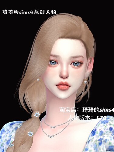 琦琦原创8套服装发型捏脸游戏