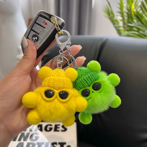 Милый брендовый брелок, плюшевое украшение на сумку, Южная Корея, популярно в интернете