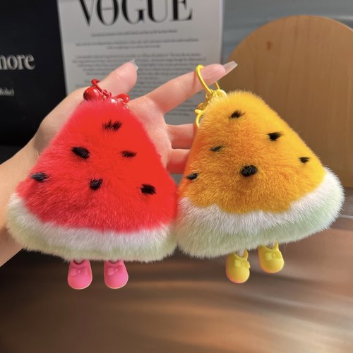 赛雅娜可爱小西瓜钥匙扣包挂件