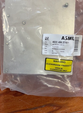 阿曼斯ASML组件，型号4022.486.37481，未