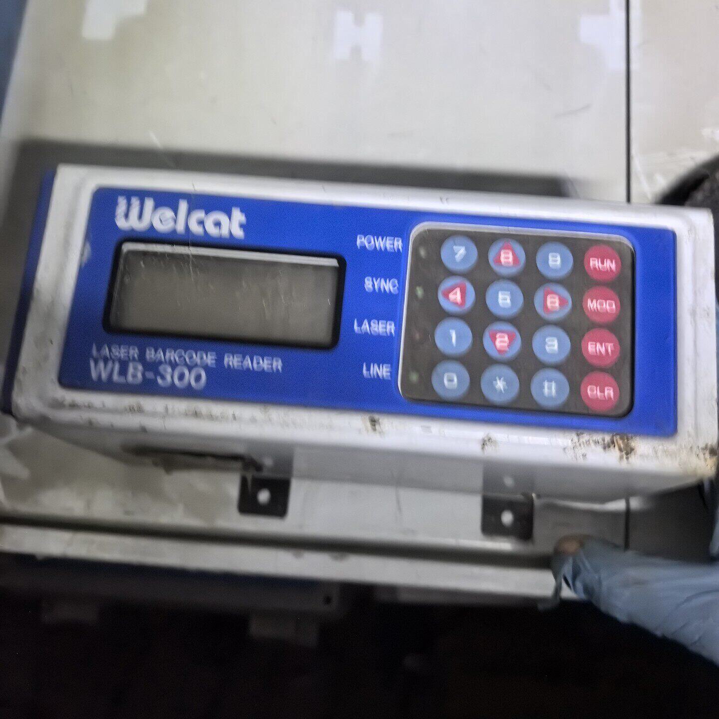WELCAT激光条码阅读器 WLB-300  二手 包好
