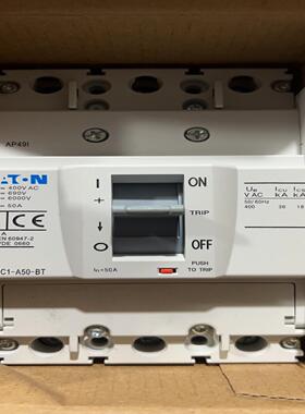 【议价】伊顿塑壳断路器BZMC1-A50-BT 30只