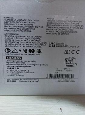 【议价】3RF2920-0HA13西门子功率调节器