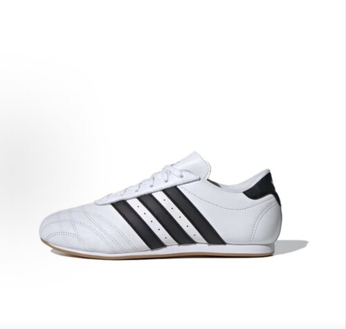 Adidas三叶草正品Taekwondo Jennie 白色宋雨琦拳击薄底鞋 JS1194
