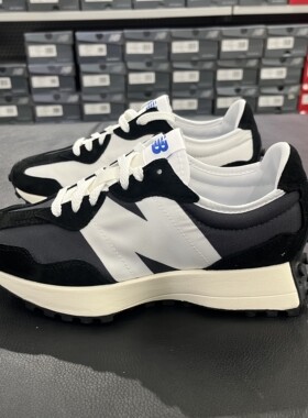 New Balance NB正品327系列男女鞋休闲运动复古跑鞋灰蓝MS327LB1