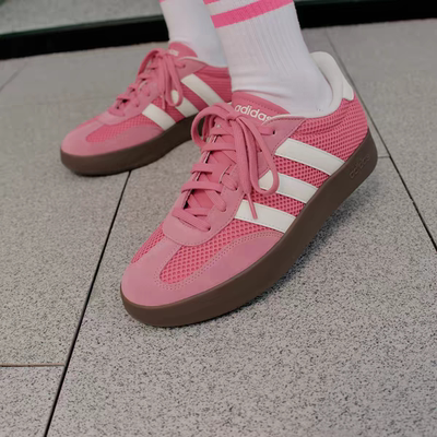 「T头鞋」BARREDA休闲网面板鞋德训鞋男女adidas阿迪达斯轻运动