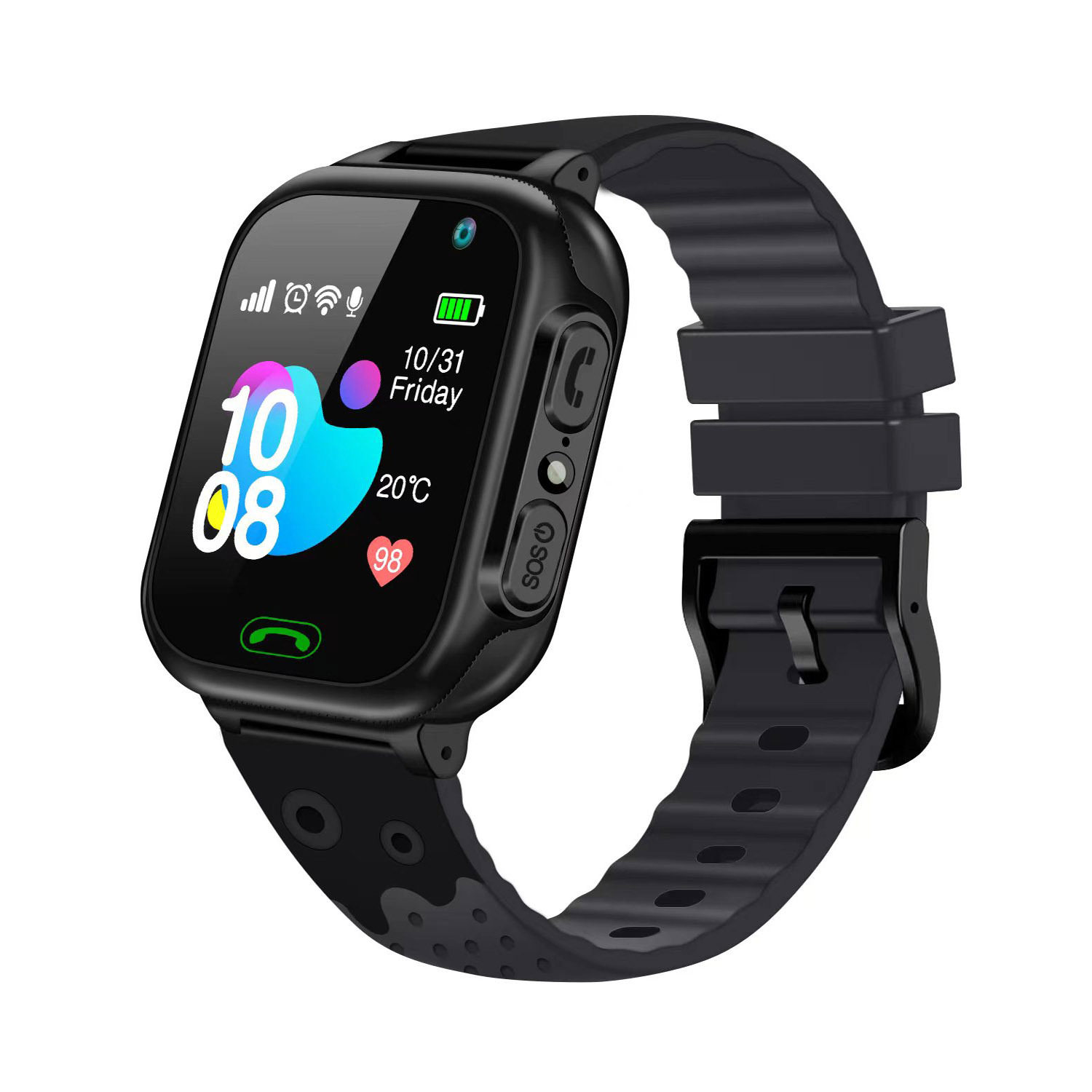 어린이 스마트 시계 통화 어린이 SOS 방수 2G SIM 시계