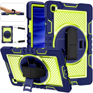 Подходит для Samsung Galaxy Tab A9+ S9 Plus A8 x205 Шокопродажный крышка Cover Rotary S6Lite Cracket S7 Cover S8 T970 x800