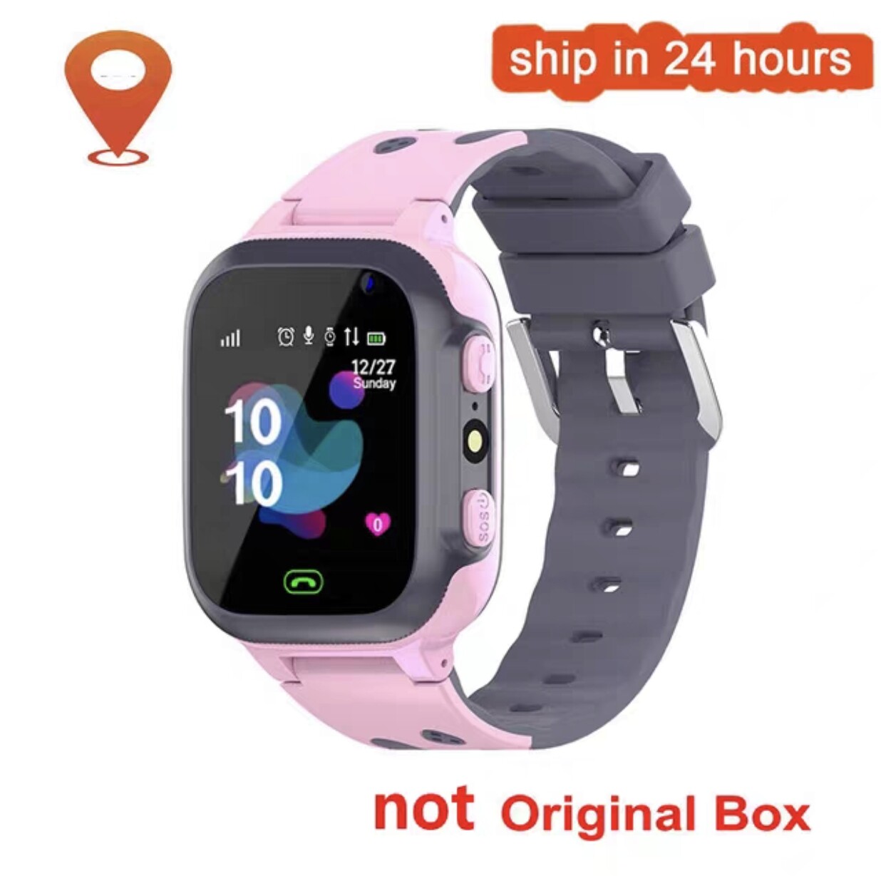 어린이 스마트 시계 통화 어린이 SOS 방수 2G SIM 시계